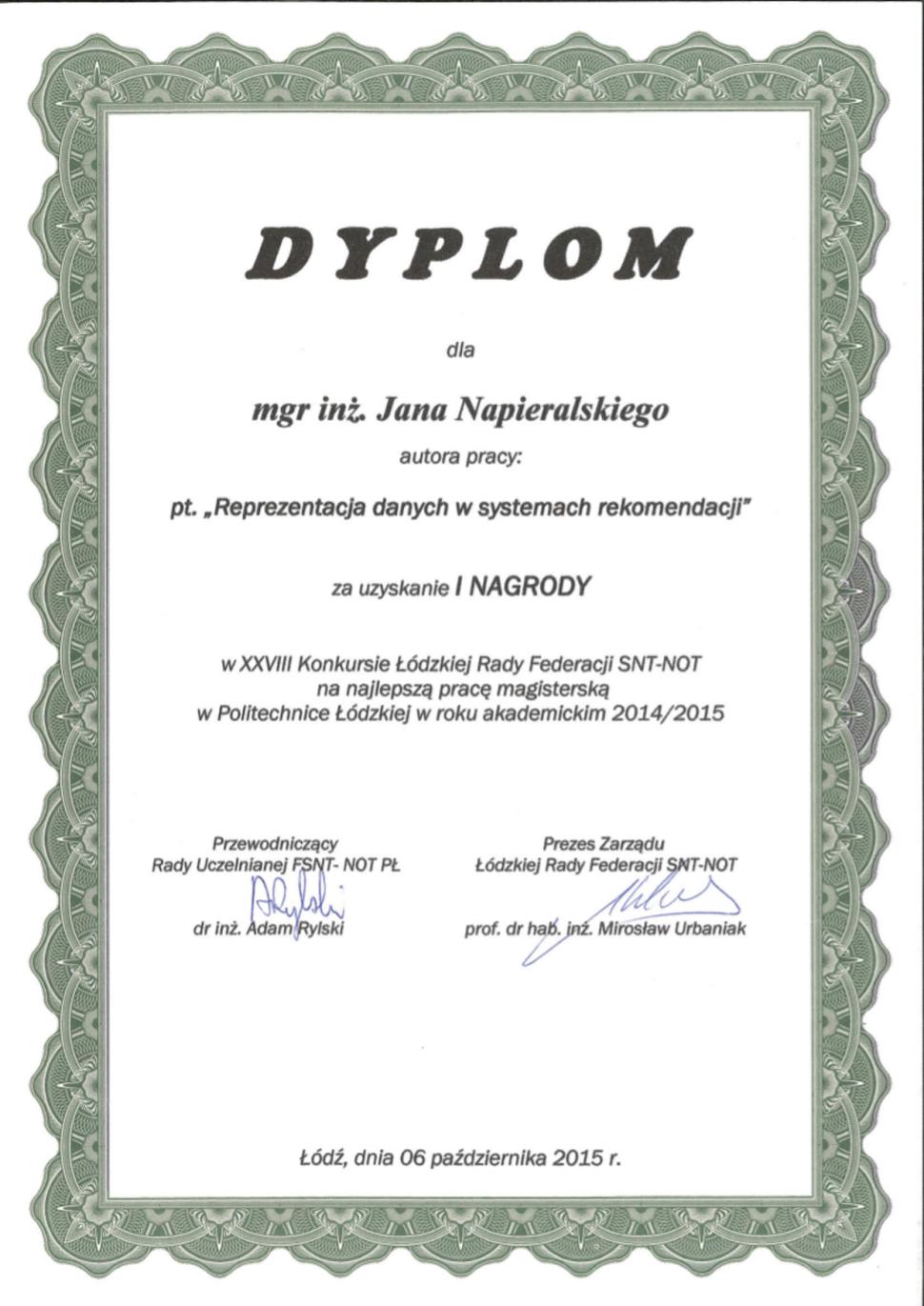 dyplom